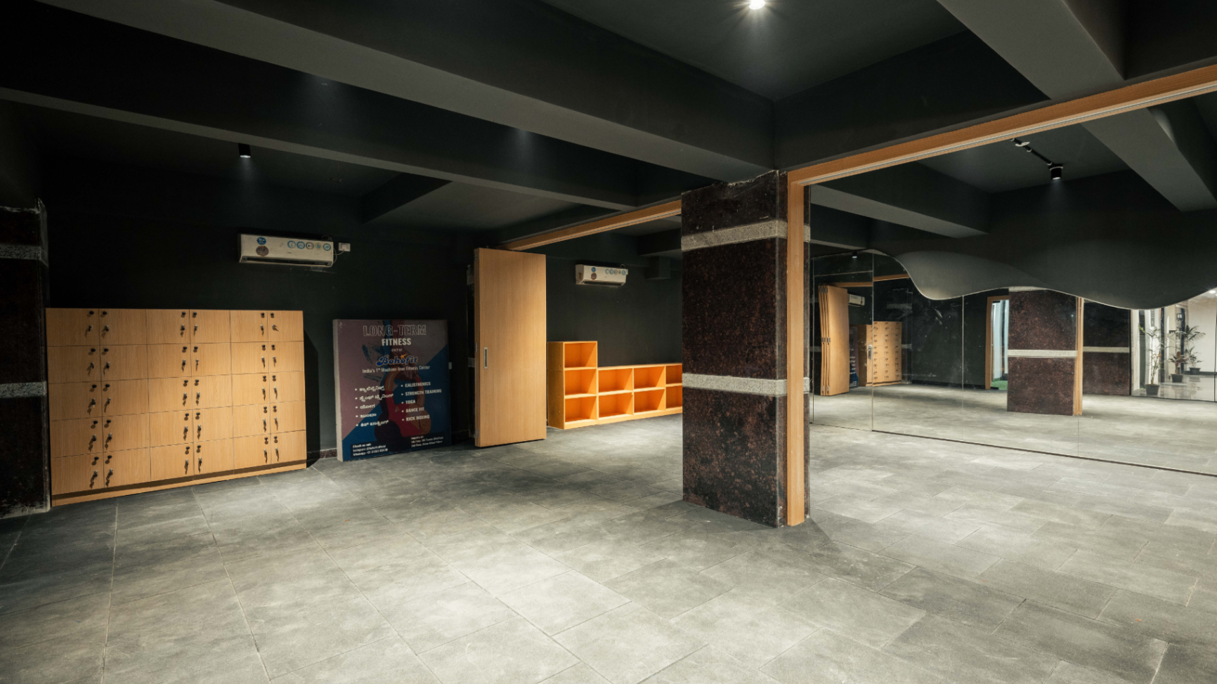 Dedicated fitness and activity room